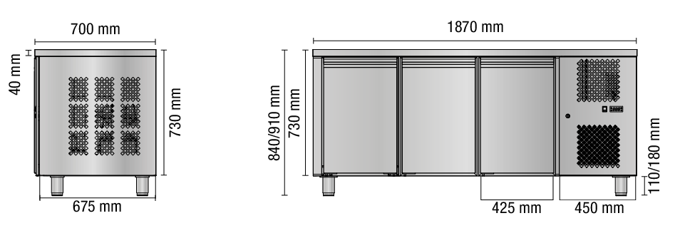 TAVOLO 700 3 P TB